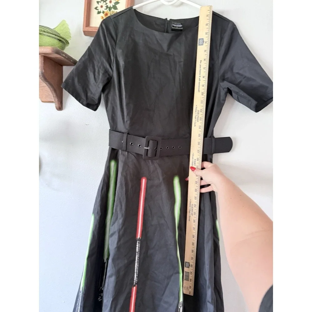 Star Wars Her Universe Dress Light Sabers Black Size Medium Excellent Cosplay - Picture 5 of 11
